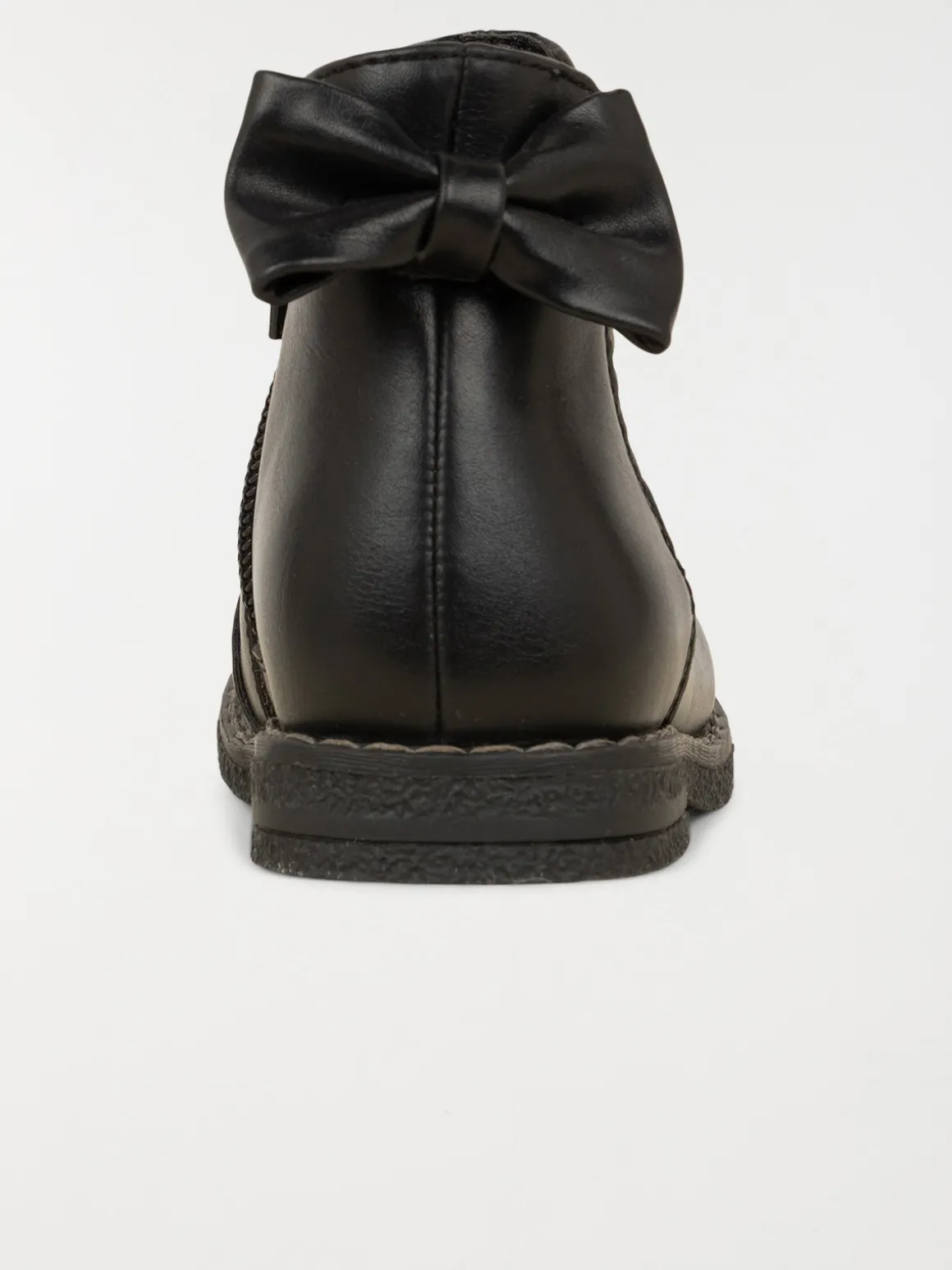 Bottines noeud fille noire (20-23)