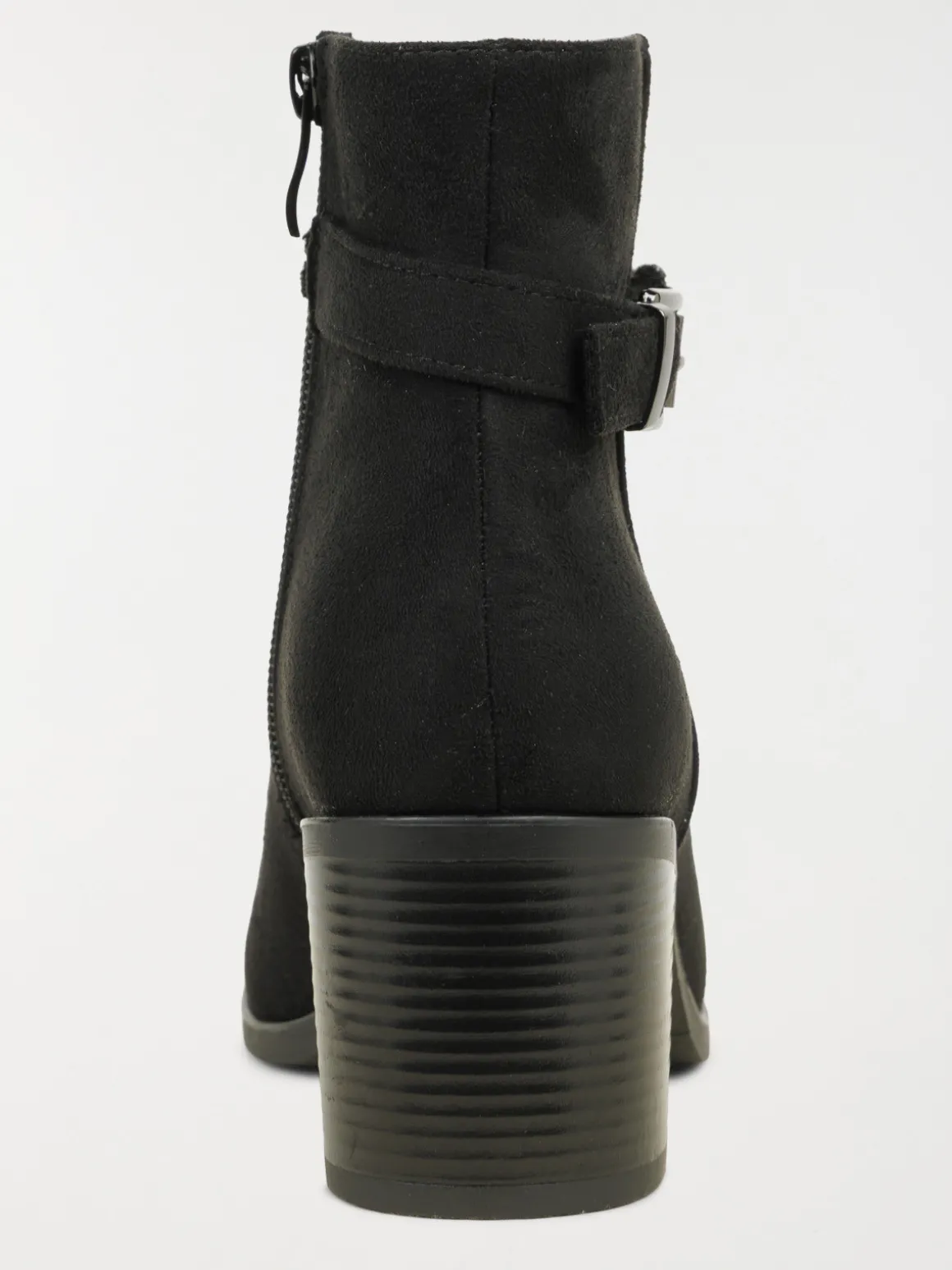 Bottines noires bride femme (36-41)