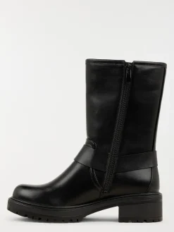 Bottines noires brides femme (36-41)