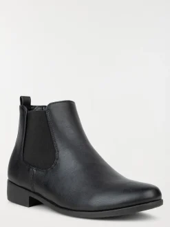 Bottines noires femme (36-41)