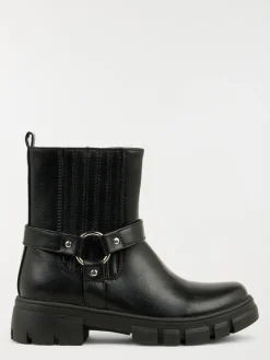 Bottines noires fille (31-36)