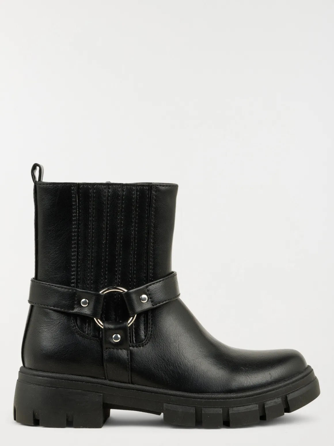 Bottines noires fille (31-36)