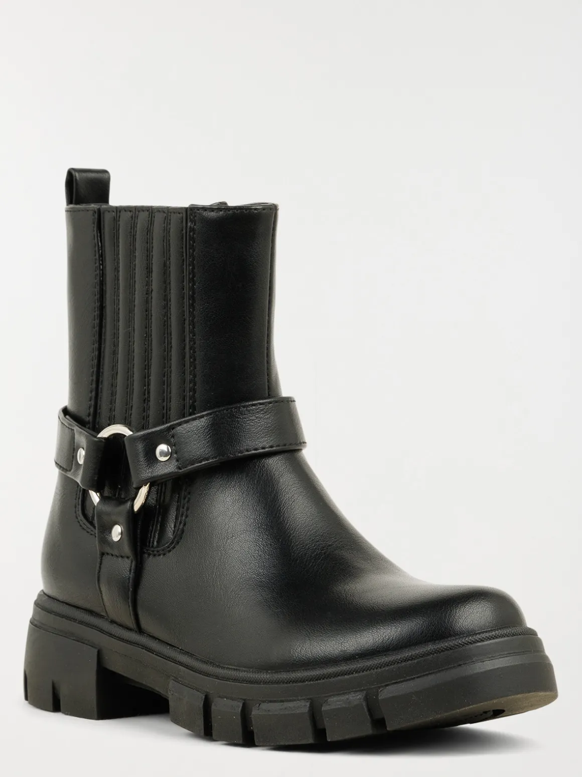Bottines noires fille (31-36)