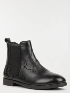 Bottines noires fille (32-35)