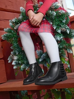 Bottines noires fille (31-35)