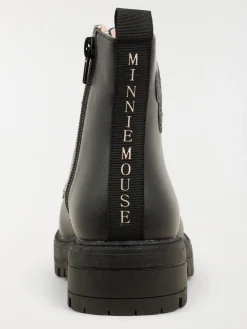 Bottines noires lacets fille (36-39)