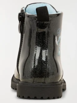 Bottines noires Stitch fille (24-30)
