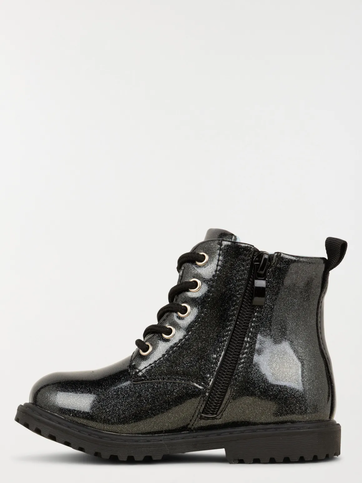 Bottines noires Stitch fille (24-30)