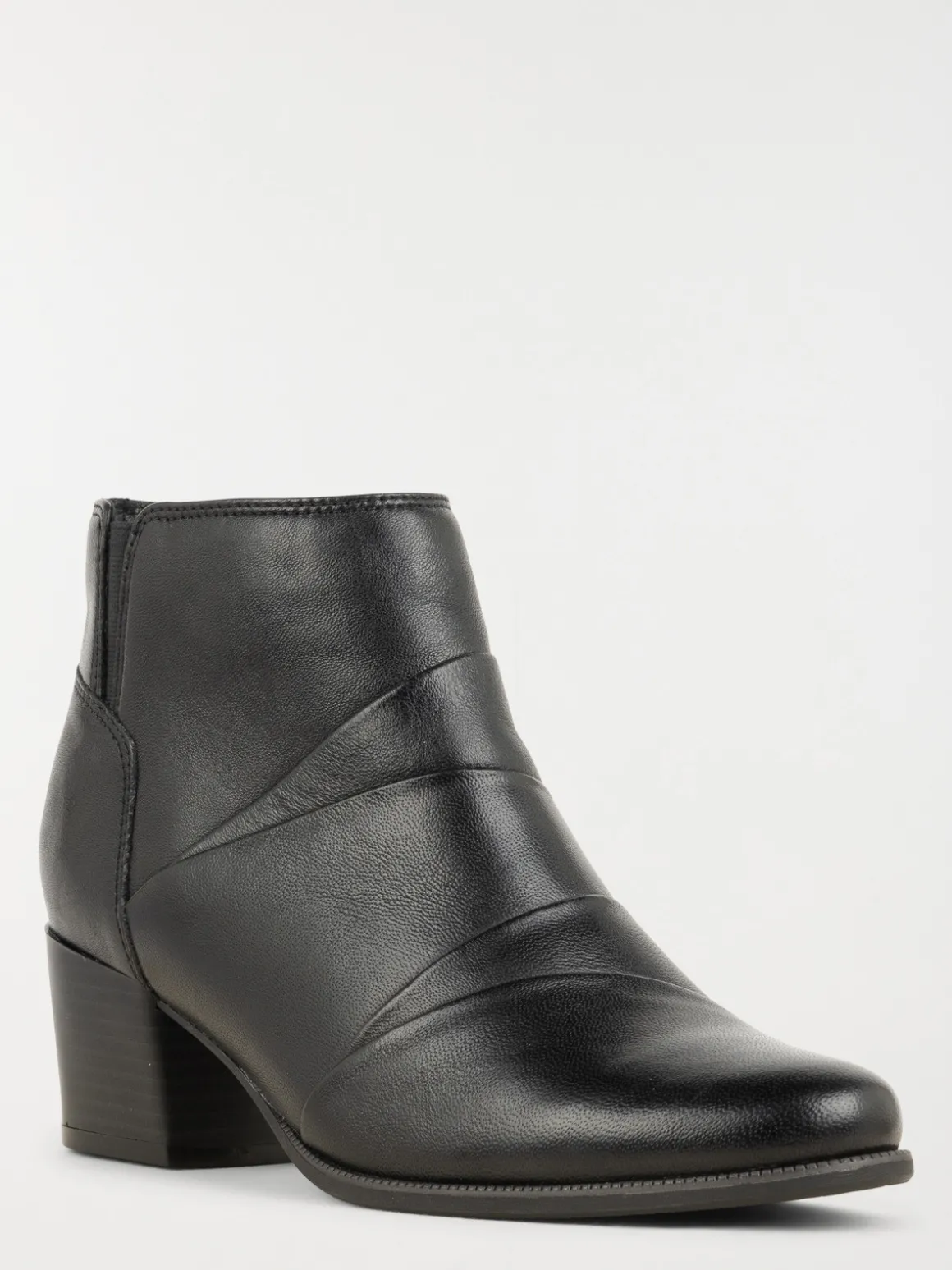 Bottines noires talons femme (36-41)