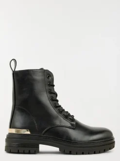 Bottines plates à lacets femme (36-41)