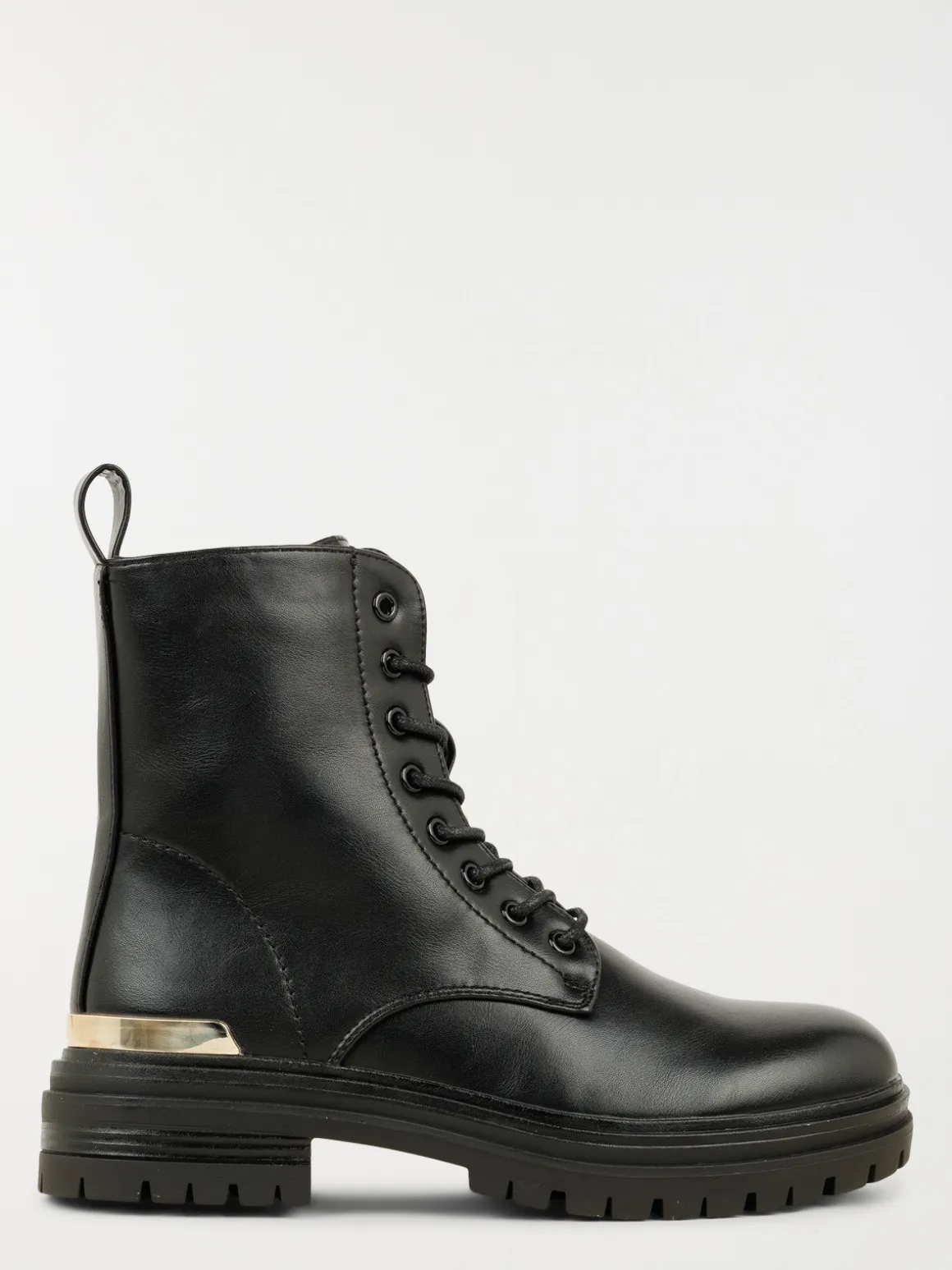 Bottines plates à lacets femme (36-41)