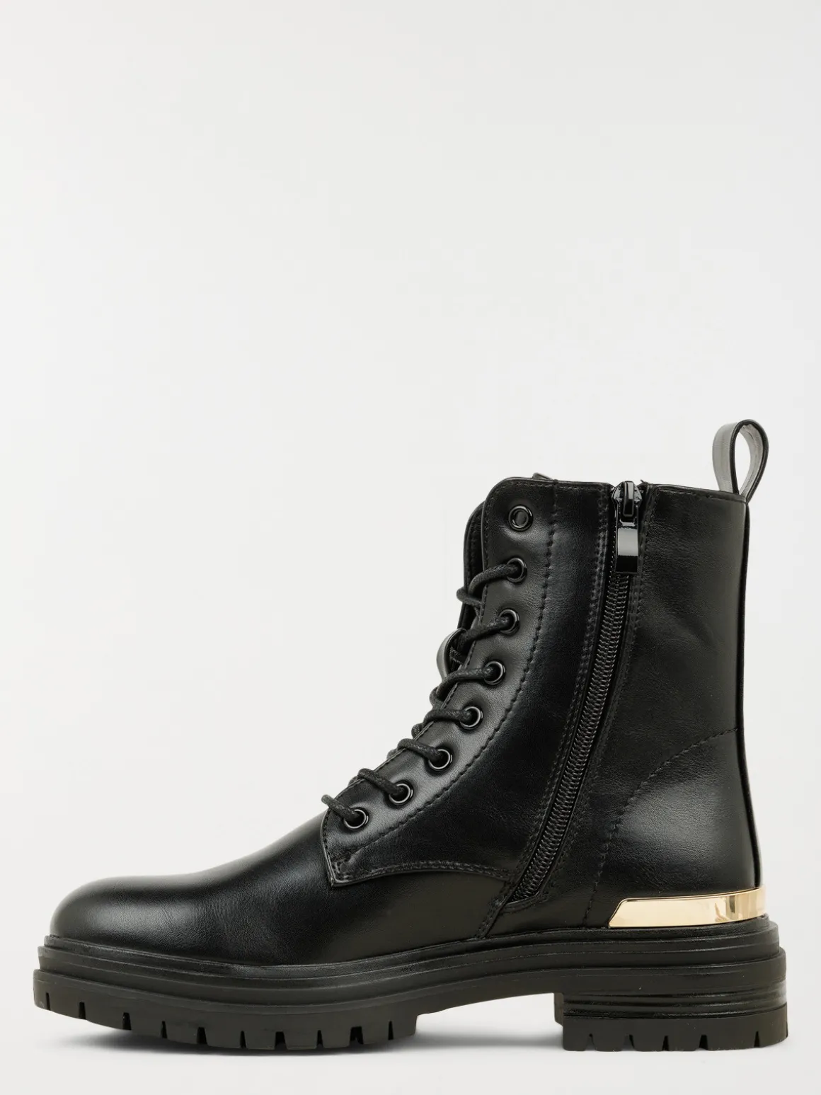Bottines plates à lacets femme (36-41)