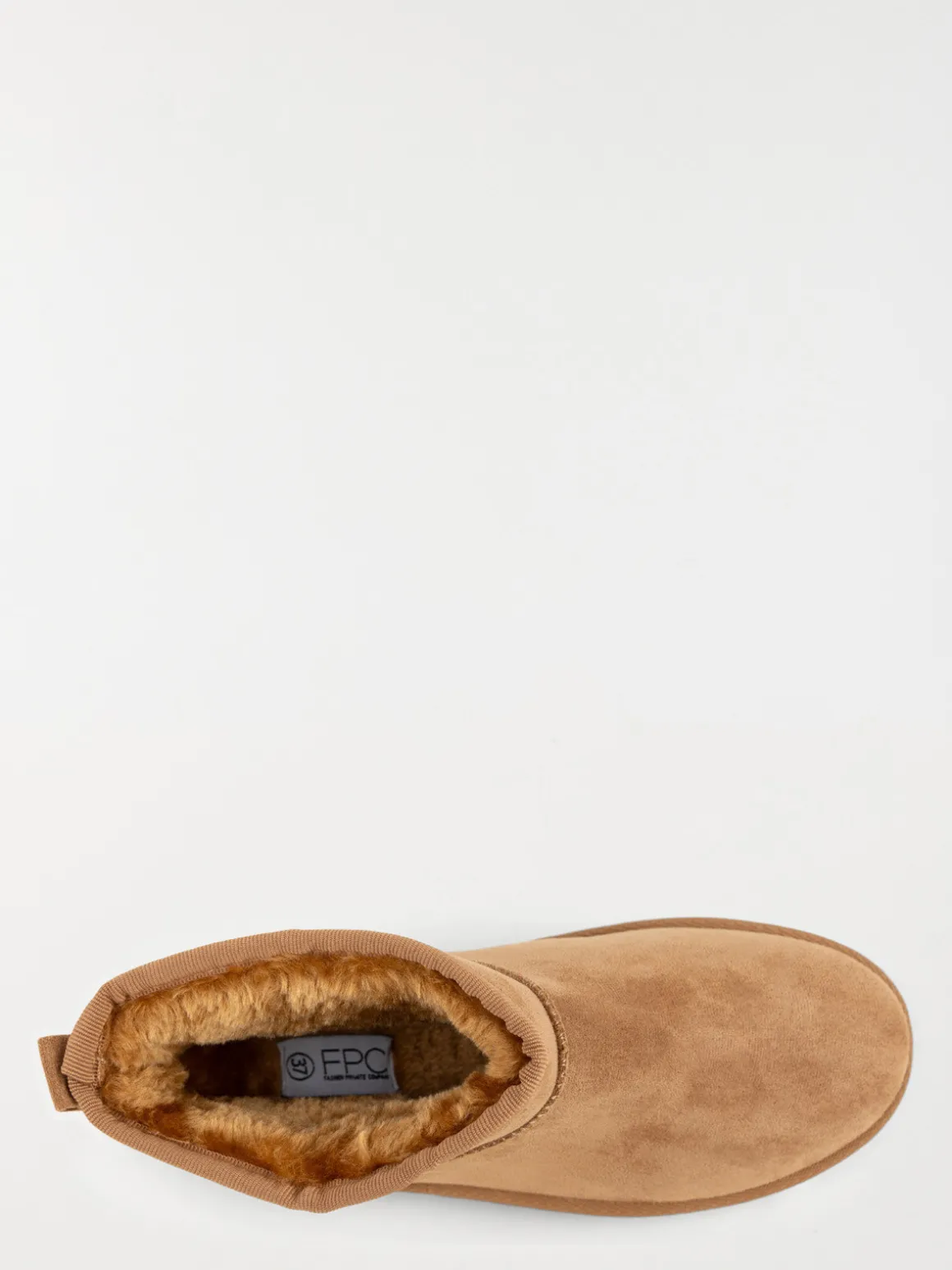 Bottines plates camel femme (36-41)