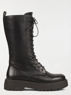 Bottines plates lacete femme (36-41)