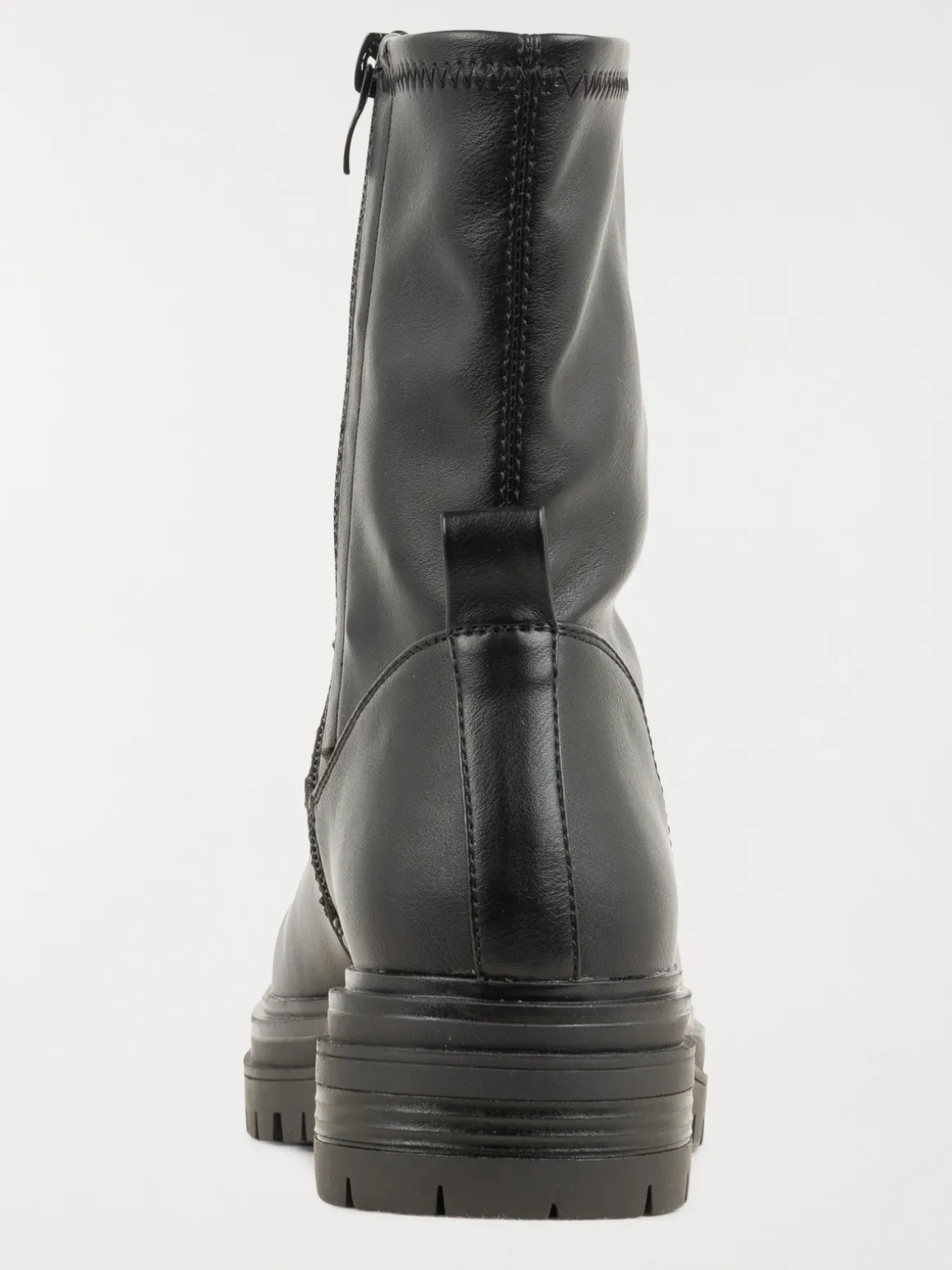 Bottines plates noires femme (36-41)