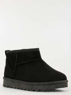 Bottines plates noires femme (36-41)