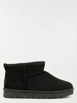 Bottines plates noires femme (36-41)