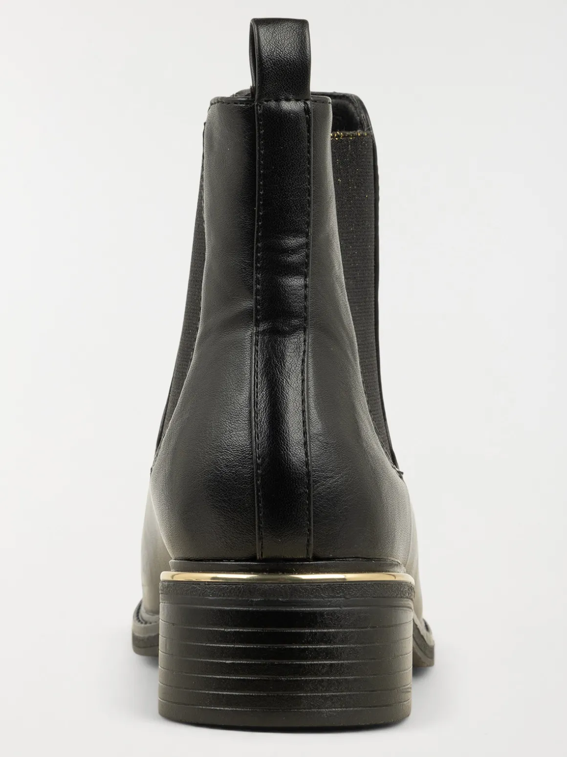 Bottines plates noires femme (36-41)