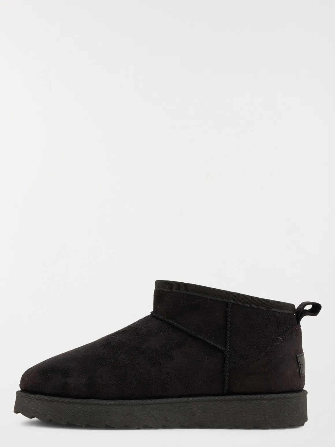 Bottines plates noires femme (36-41)