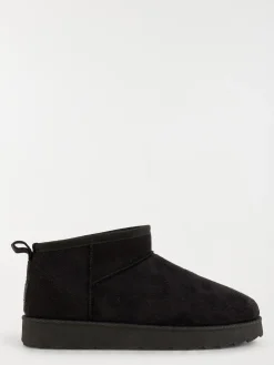 Bottines plates noires femme (36-41)