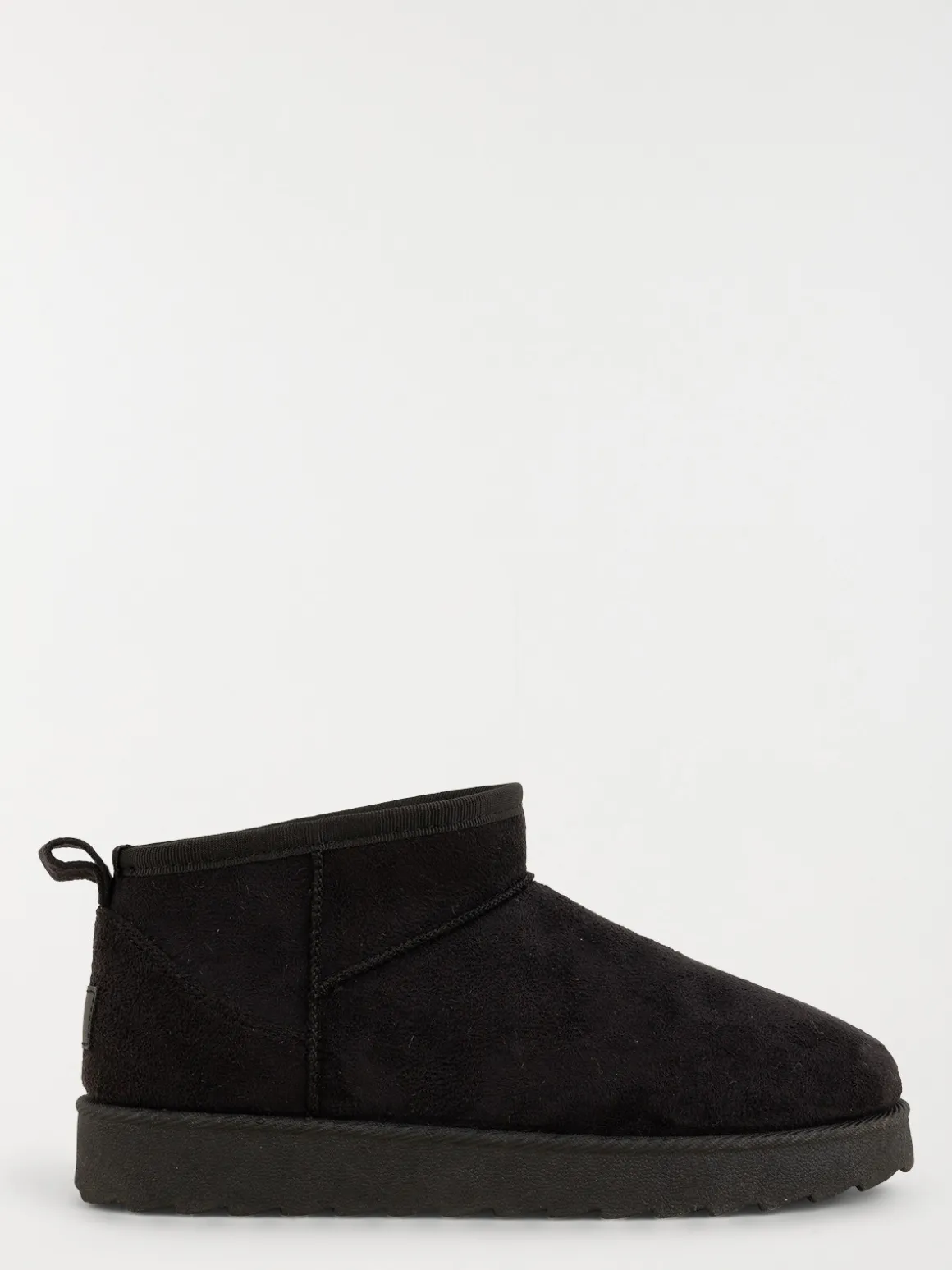Bottines plates noires femme (36-41)