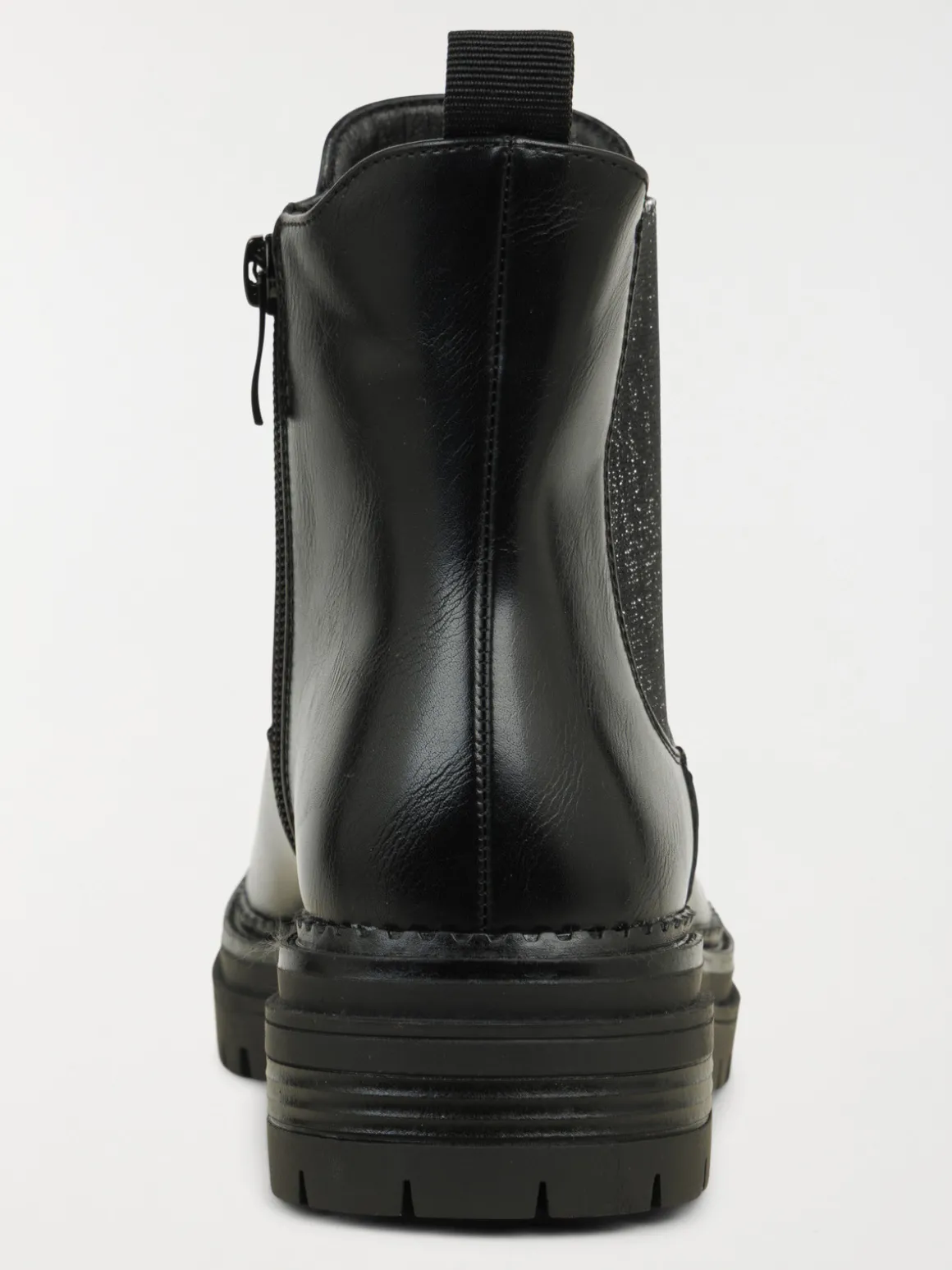 Bottines plates noires femme (36-41)