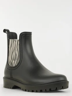 Bottines plates zébrées femme (36-41)