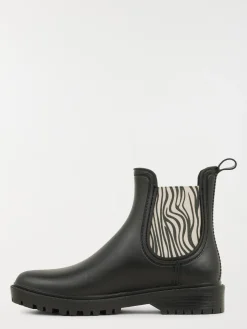Bottines plates zébrées femme (36-41)