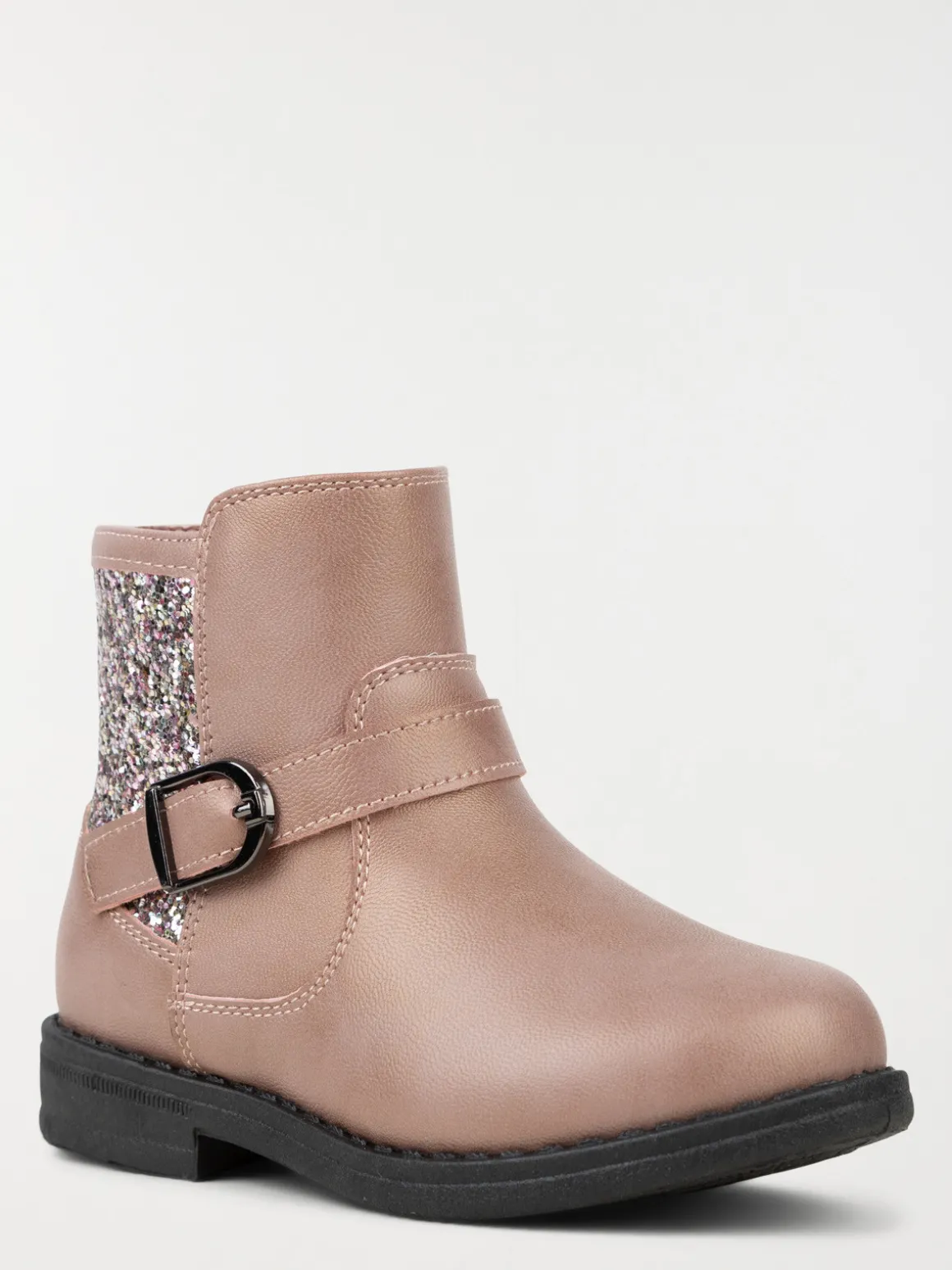 Bottines roses pailletées fille (31-35)