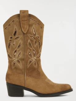 Bottines western camel femme (36-41)