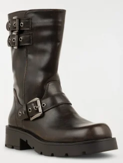 Bottines zippées plates femme (36-41)