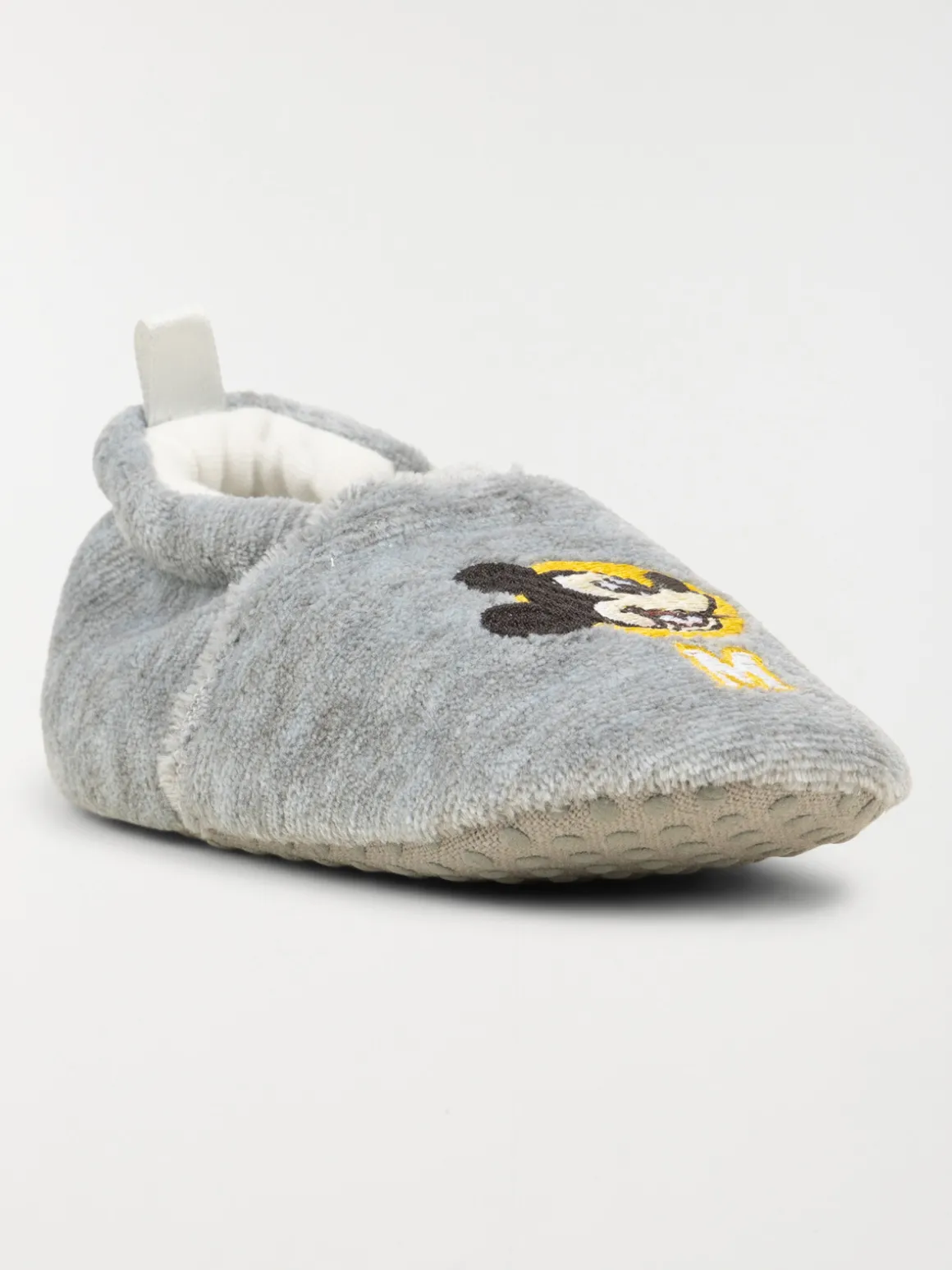 Botton bébé Mickey gris (16-20)