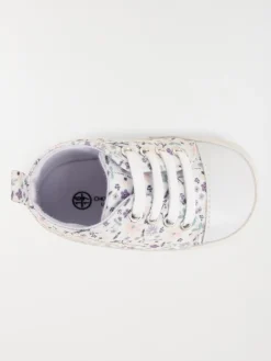 Bottons fleuris lacets fille (16-20)