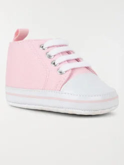 Bottons lacet fille rose (16-20)