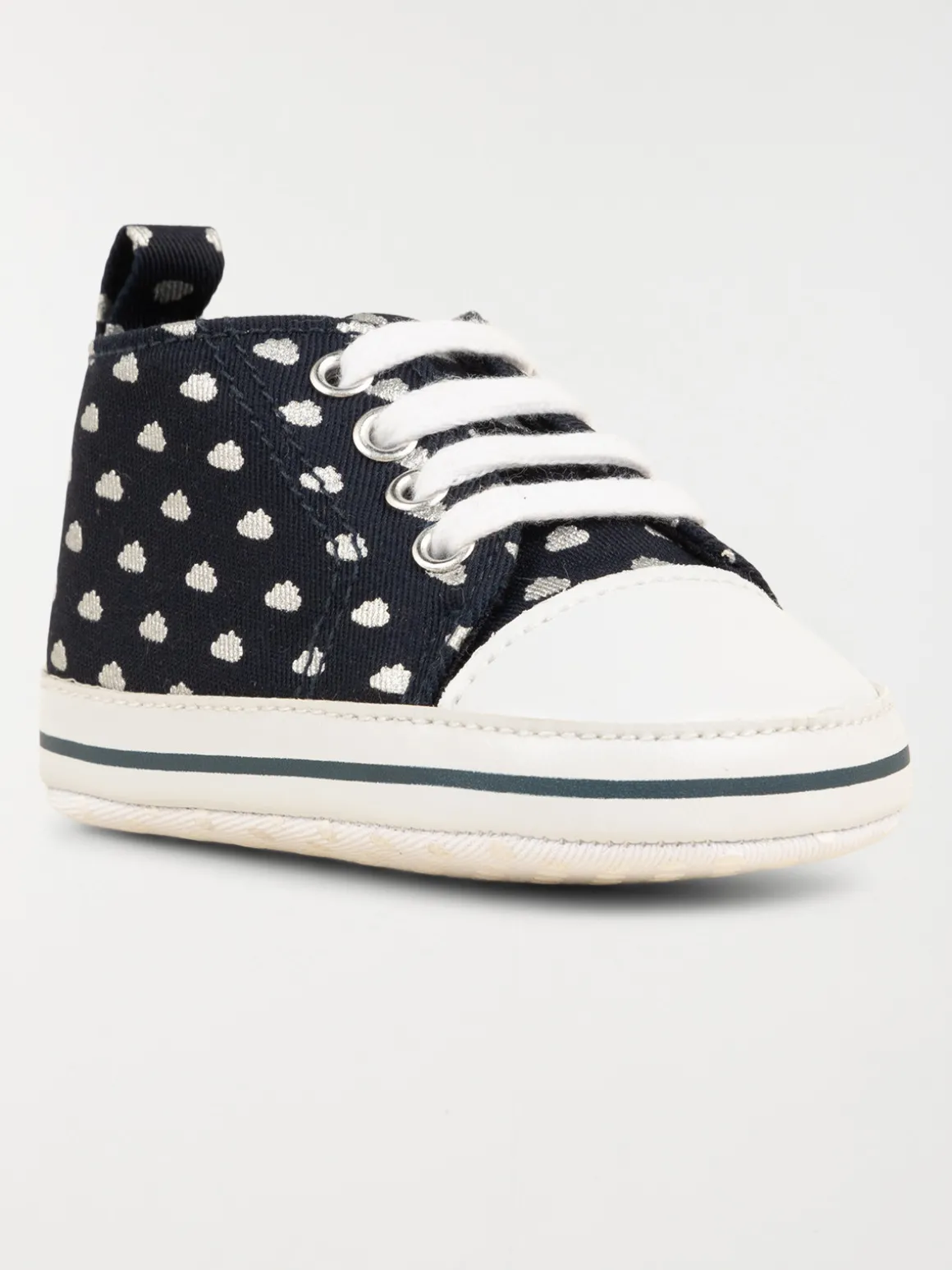Bottons nuages navy blue fille (16-20)