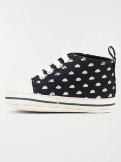 Bottons nuages navy blue fille (16-20)