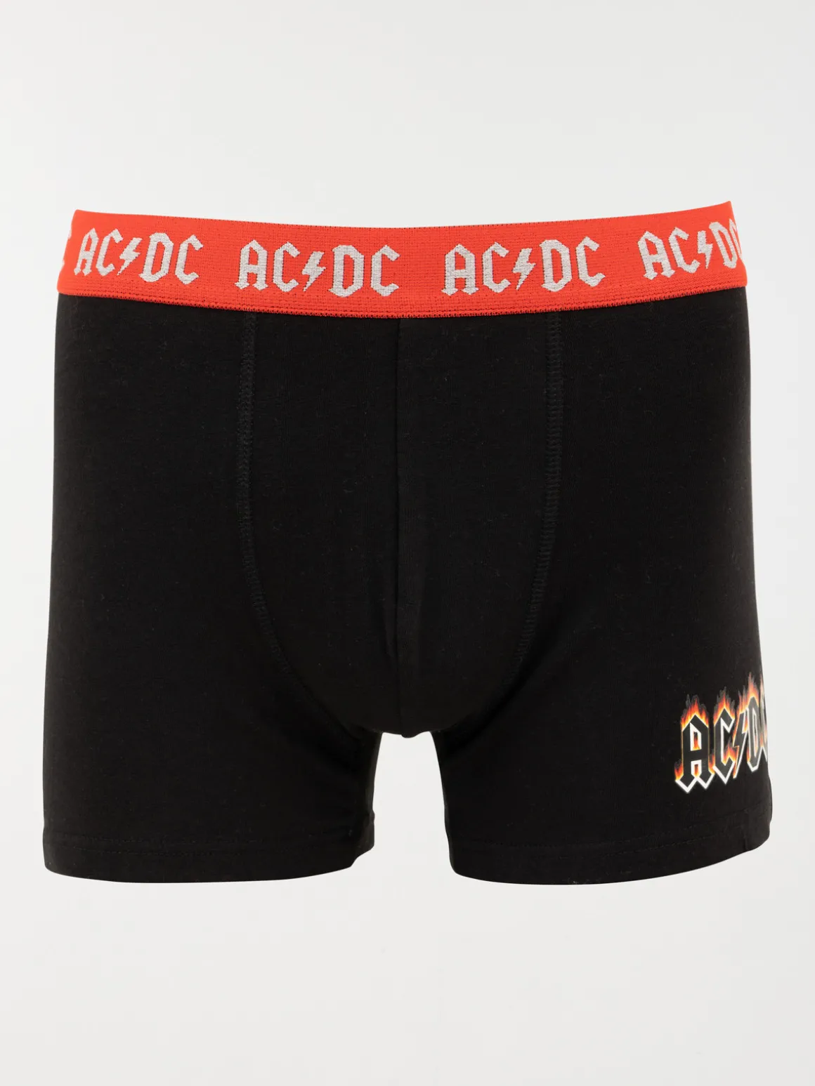Boxer ACDC homme noir