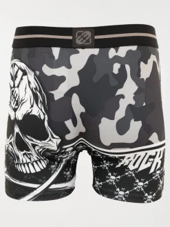 Boxer FREEGUN tête de mort homme