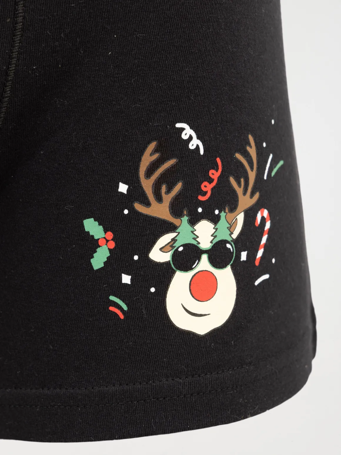 Boxer rennes de noël homme