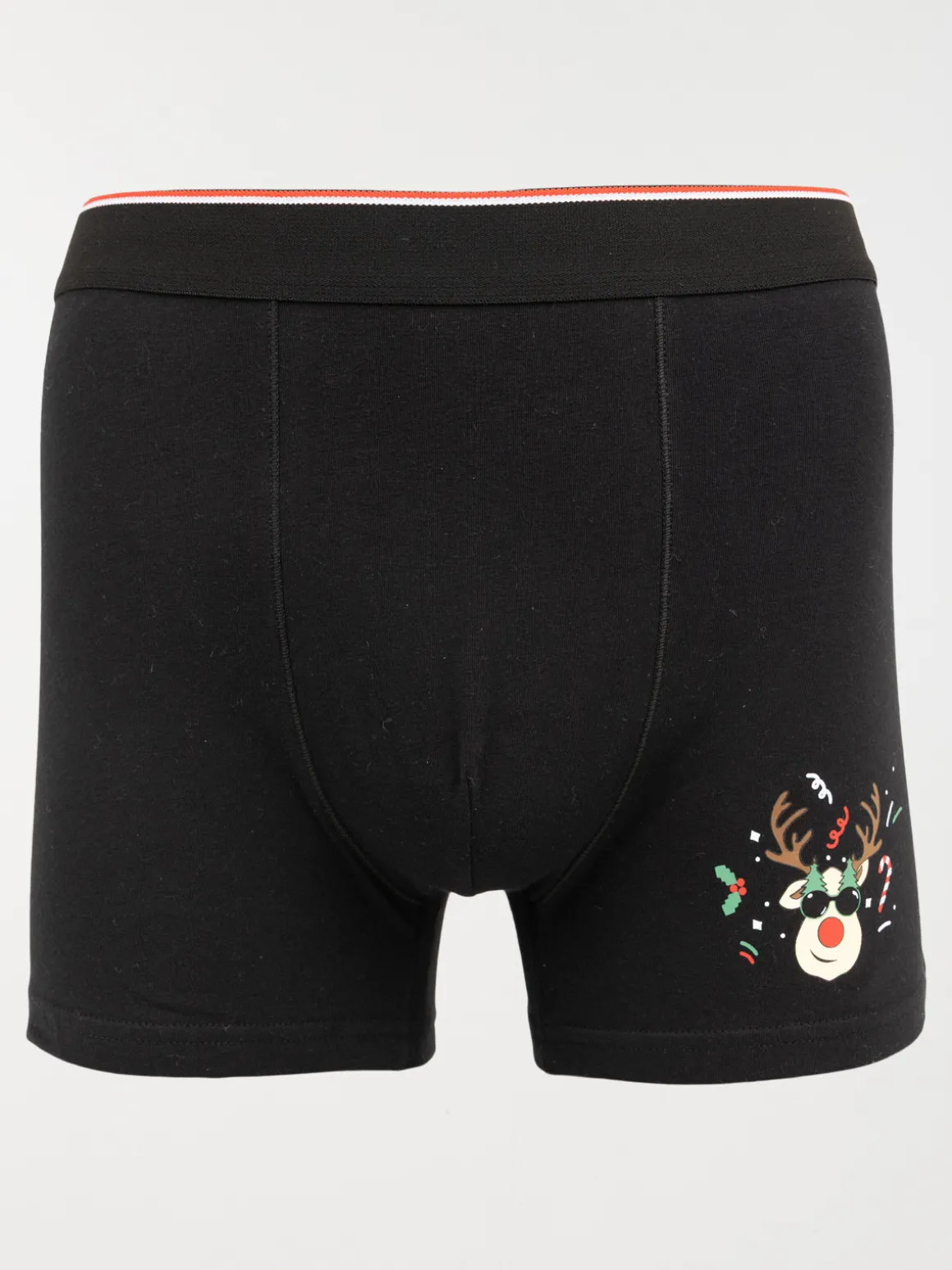 Boxer rennes de noël homme