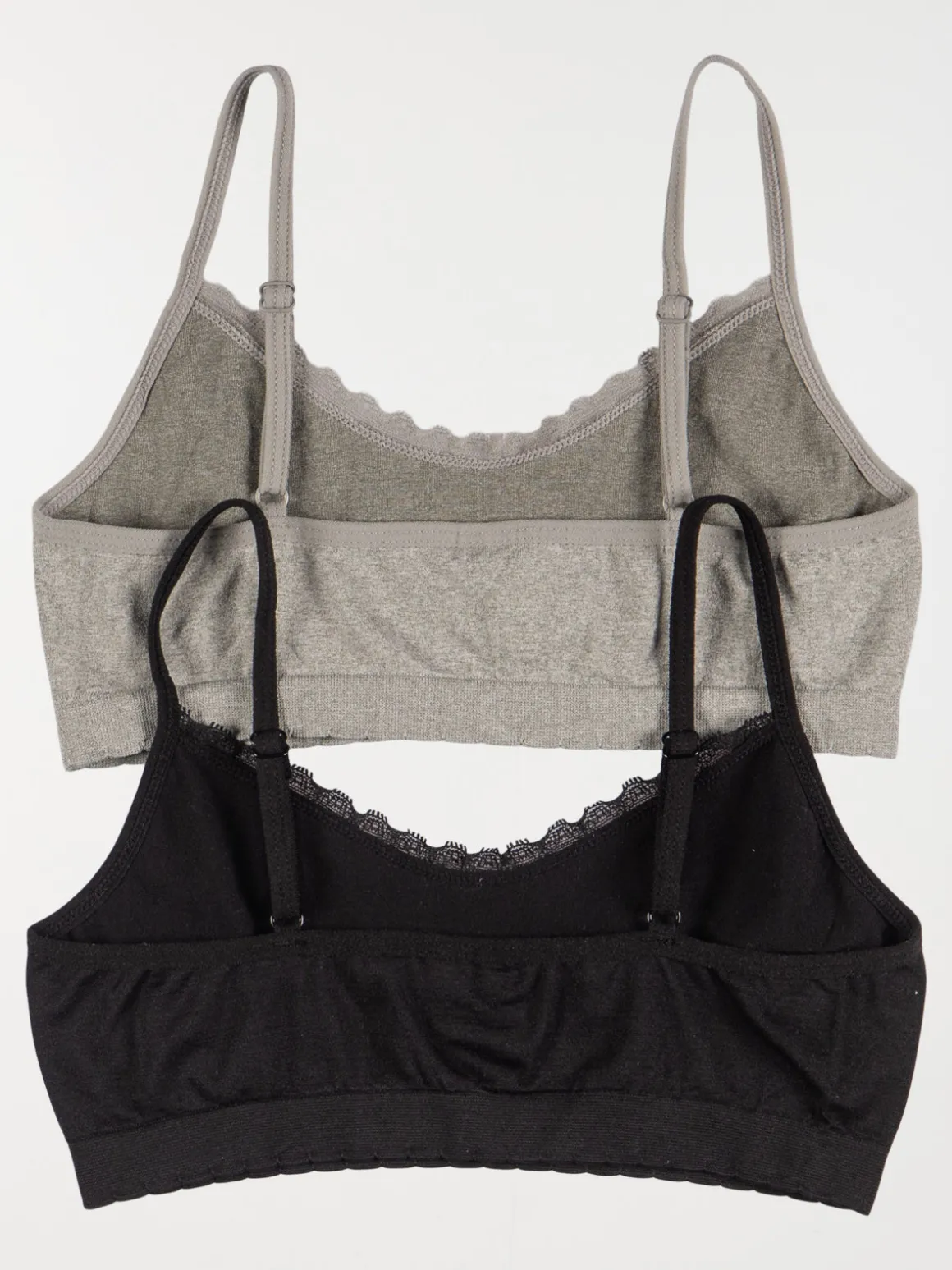 Brassières unies fille