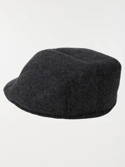 Béret gris chiné homme