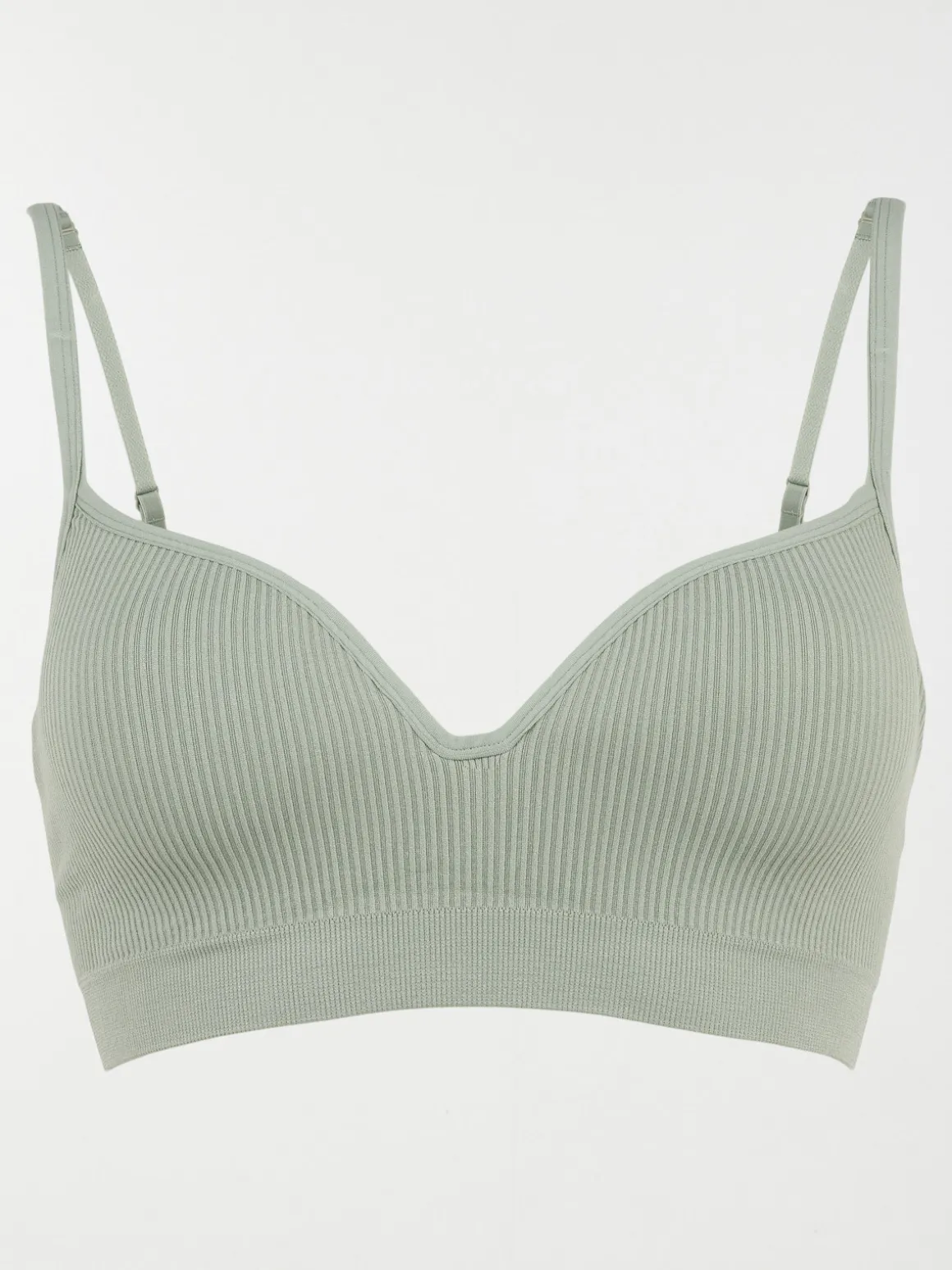 Bustier côtelé iceberg (S-XL)