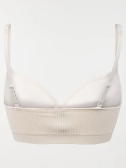 Bustier côtelé ivoire femme S au XL