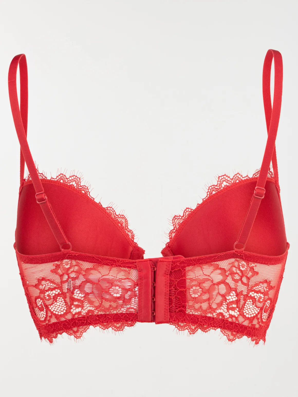 Bustier dentelle rouge femme (85B-95E)