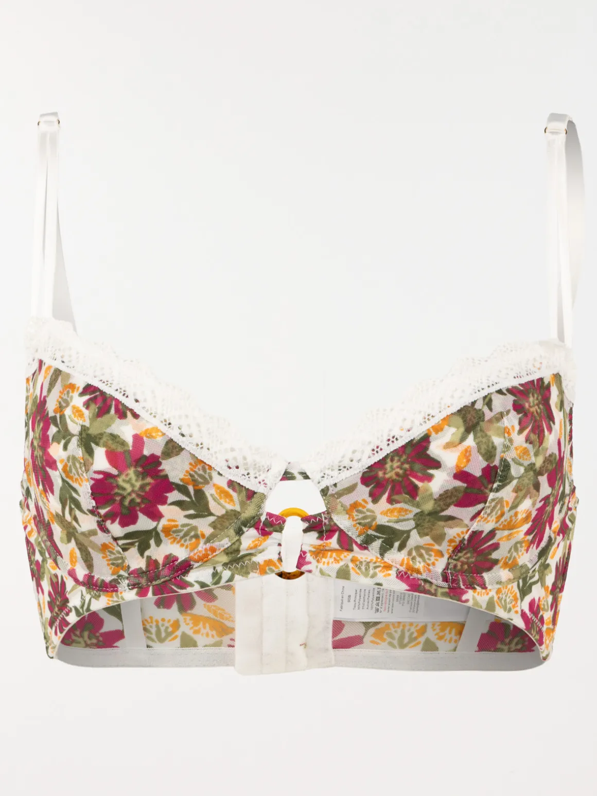 Bustier motif floral femme (85B-95E)