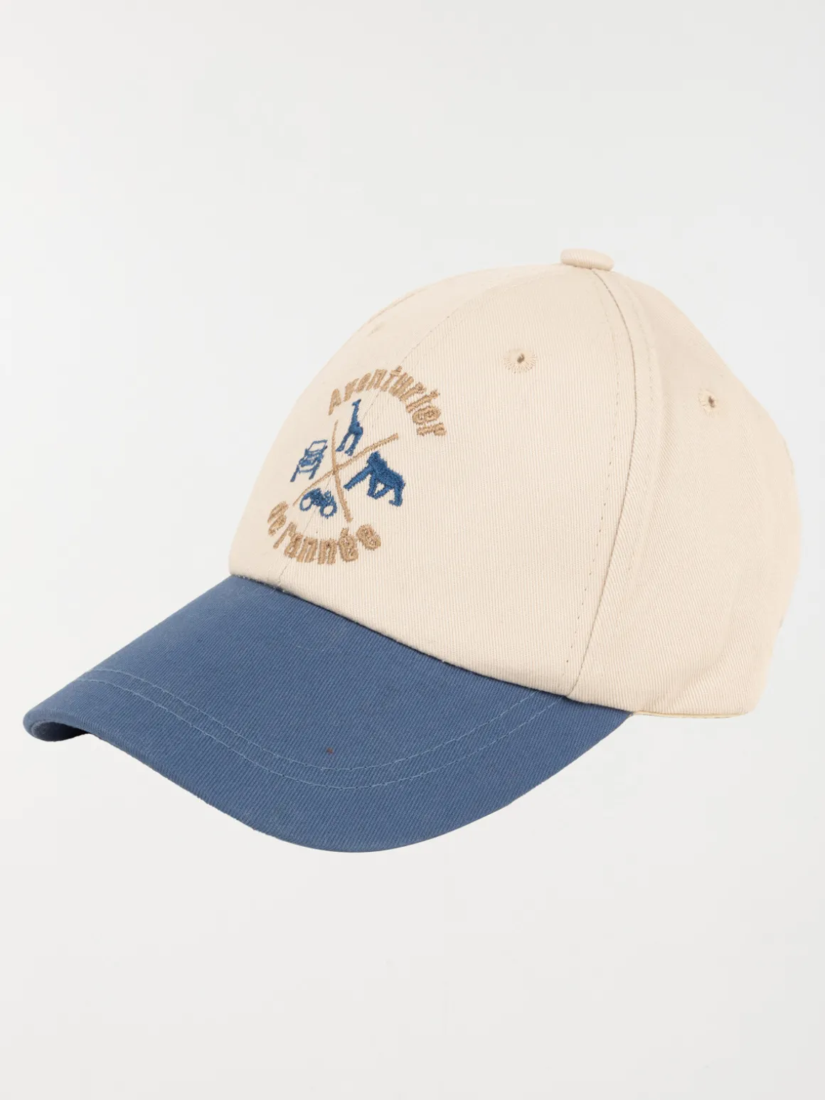 Casquette aventurier garçon écru