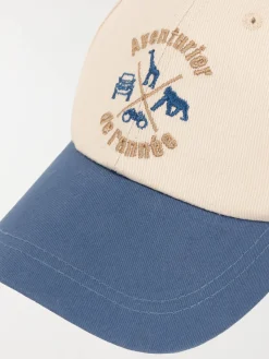 Casquette aventurier garçon écru