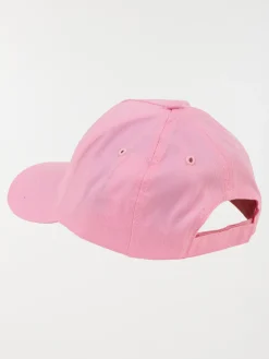 Casquette barbe à papa coeur jaune fille
