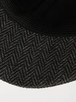 Casquette béret homme gris chiné